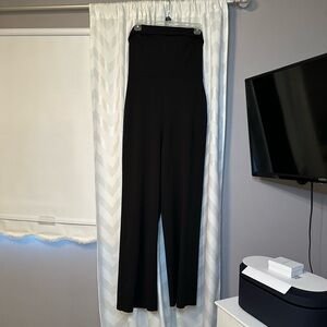 Strapless Black Jumpsuit